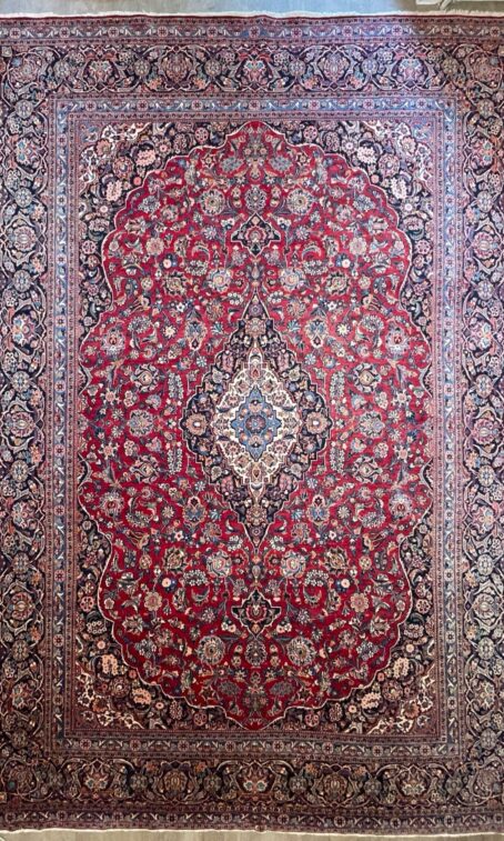 Kashan Teppich 388 x 280 cm