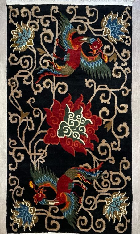 Tibet alt Teppich 197 x 107 cm