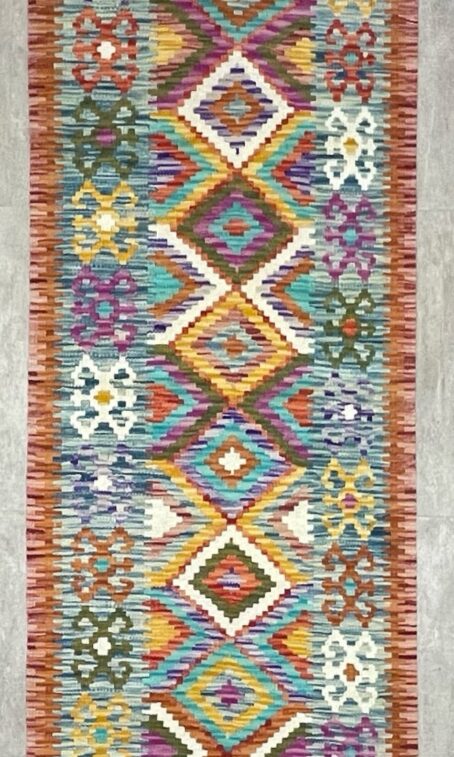 Afghan Kelim 300 x 79 cm