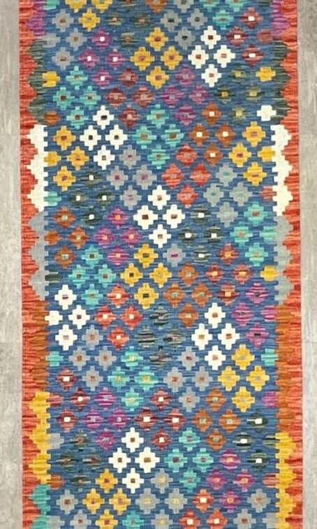 Afghan Kelim 301 x 81 cm