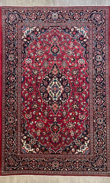 Kashan alt Teppich 210 x 140 cm