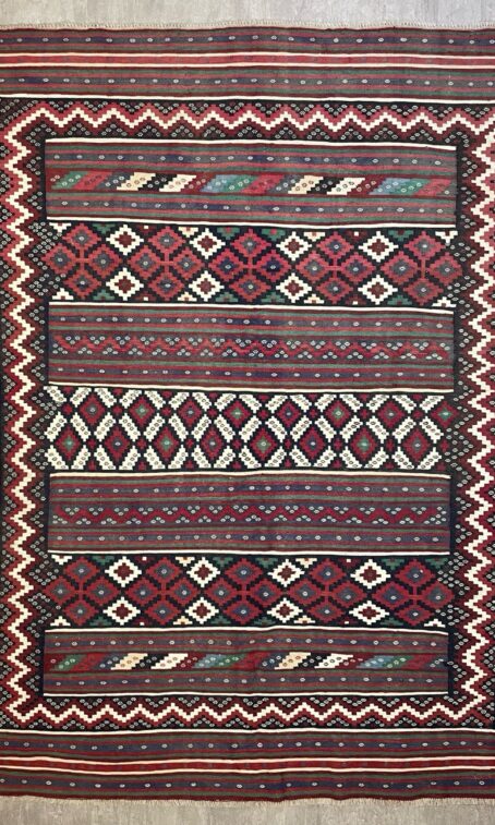 Afghan Alt Kelim 234 x 153 cm