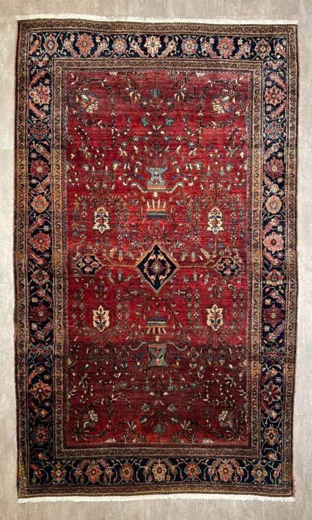 Farahan Antik Teppich 214 x 134 cm